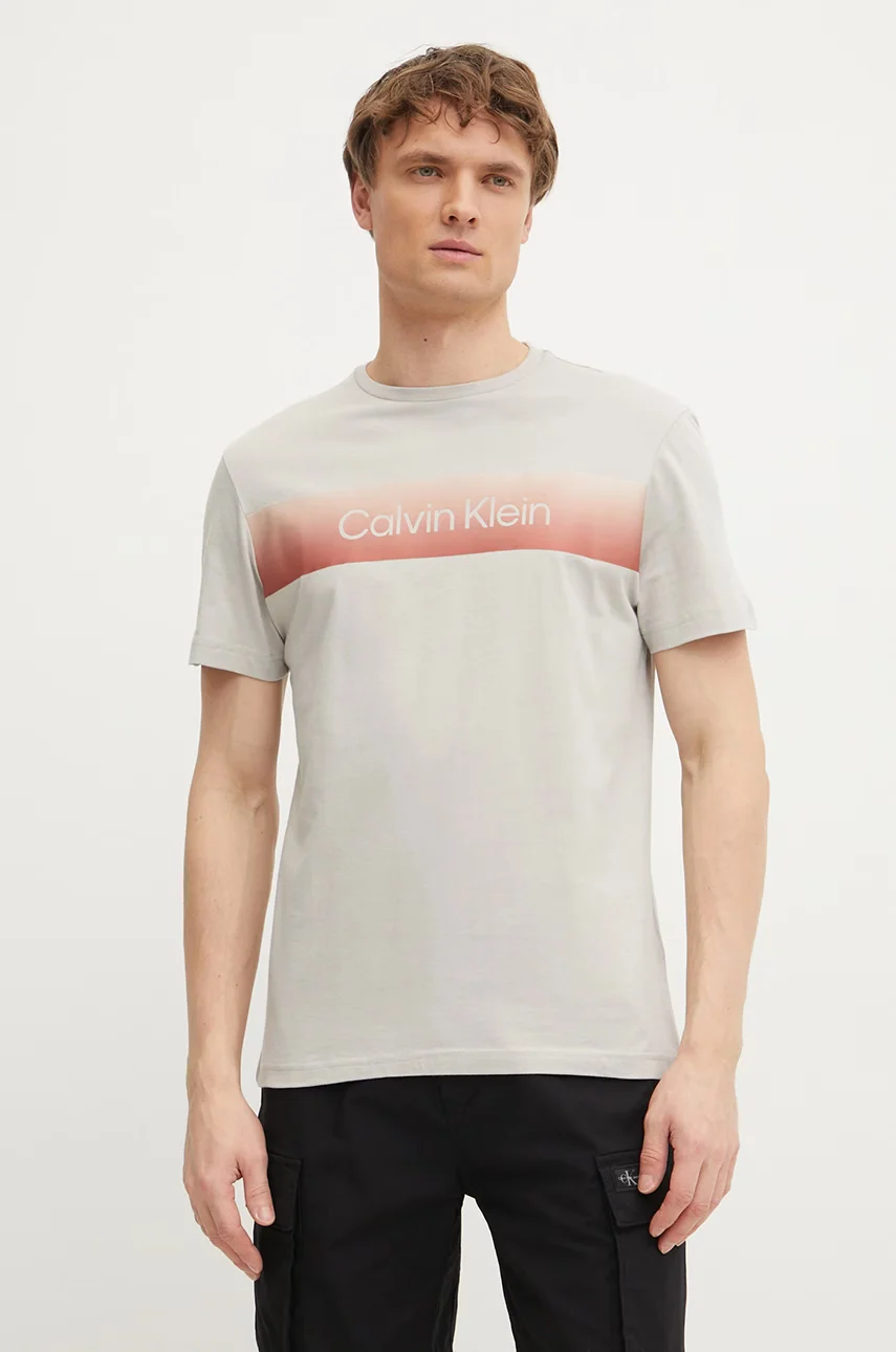 CALVIN KLEIN Памучна тениска
