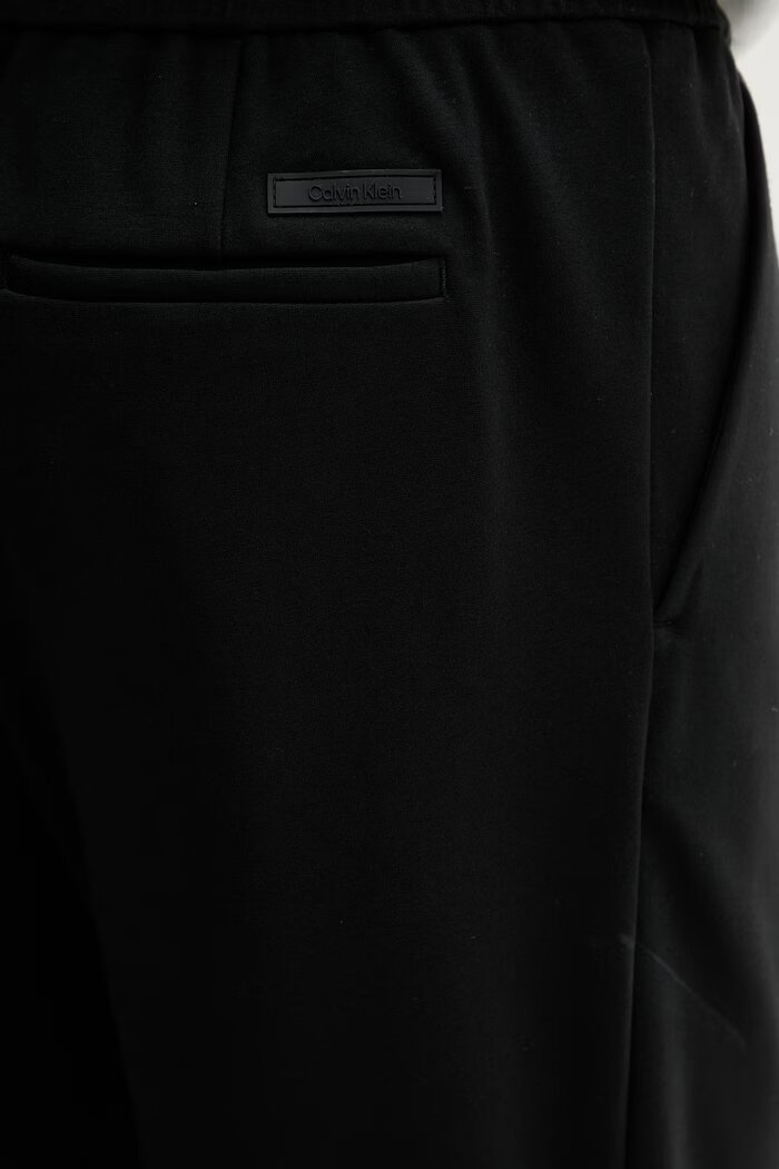CALVIN KLEIN панталон мъжки с вискоза черен LV04LF607G
