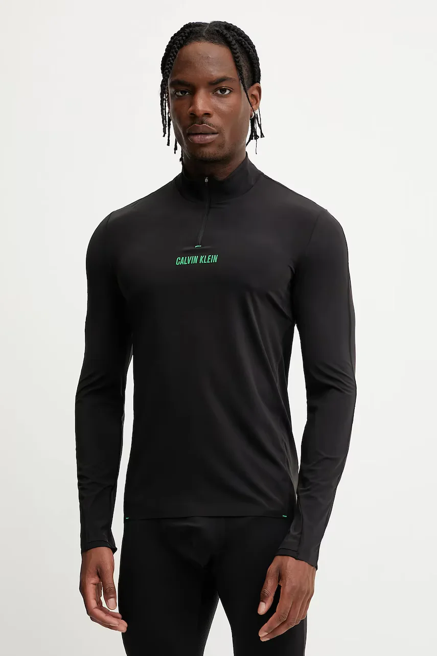 Calvin Klein Performance Блуза с дълги ръкави за трениране