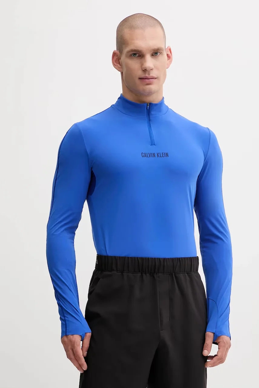 Calvin Klein Performance Блуза с дълги ръкави за трениране