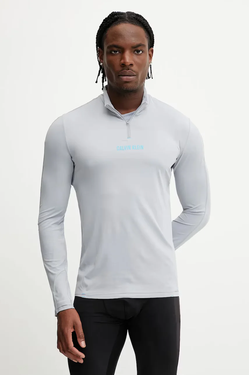 Calvin Klein Performance Блуза с дълги ръкави за трениране