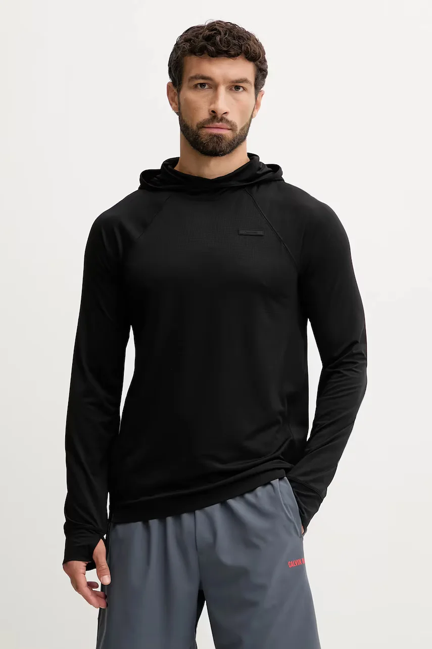 Calvin Klein Performance Блуза с дълги ръкави за трениране