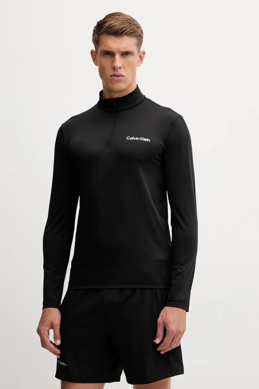 Calvin Klein Performance Блуза с дълги ръкави за трениране