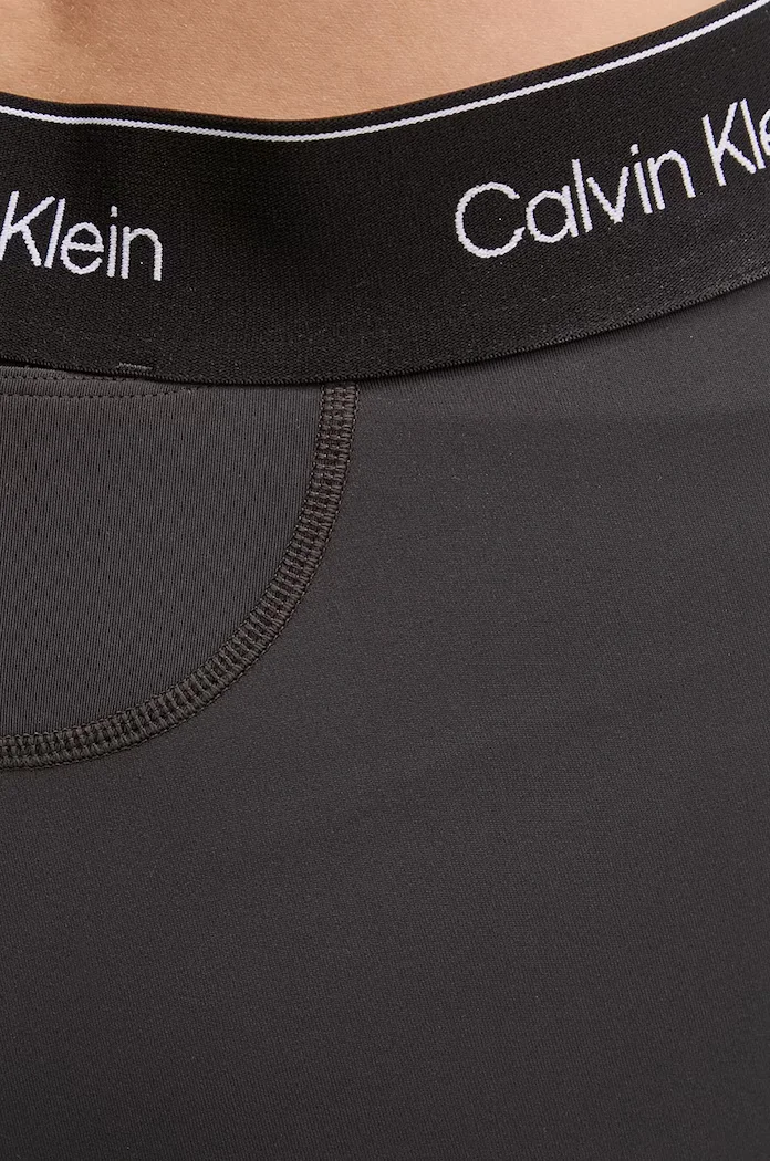 Calvin Klein Performance спортен клин дамски черен с висока талия LVGWS5L609
