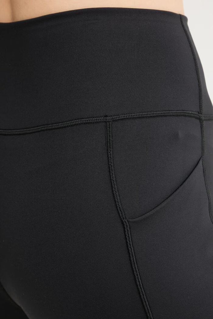 Calvin Klein Performance спортен клин дамски черен с висока талия LVGWS6L673