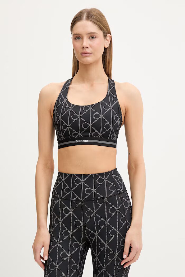 Calvin Klein Performance спортен сутиен черен LVGWS6K347