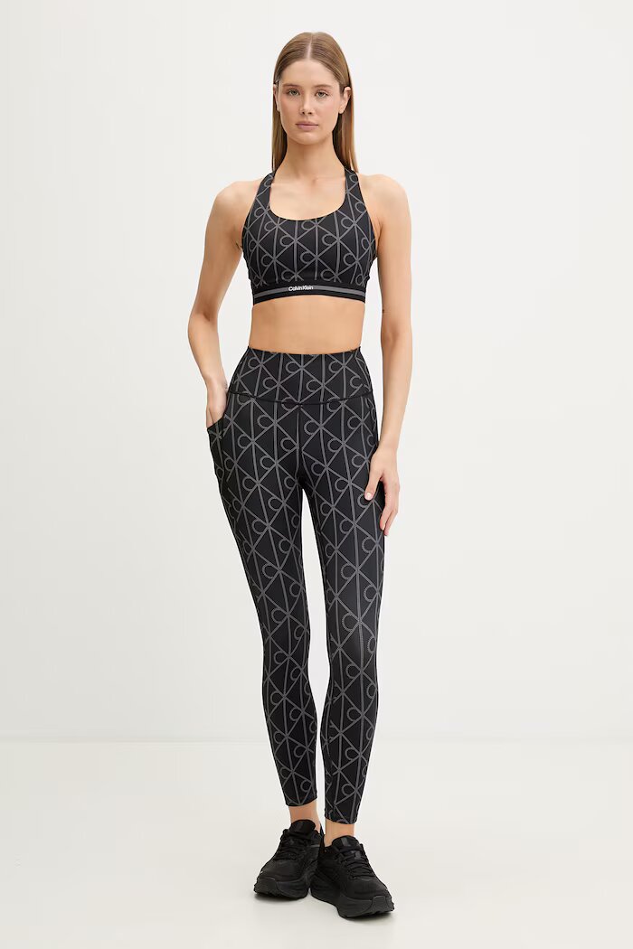 Calvin Klein Performance спортен сутиен черен LVGWS6K347