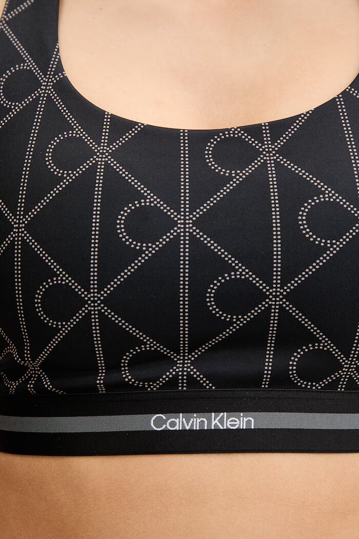 Calvin Klein Performance спортен сутиен черен LVGWS6K347