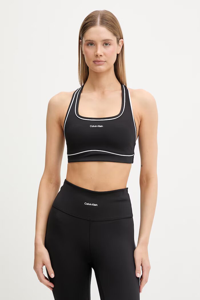 Calvin Klein Performance спортен сутиен черен LVGWS6K349