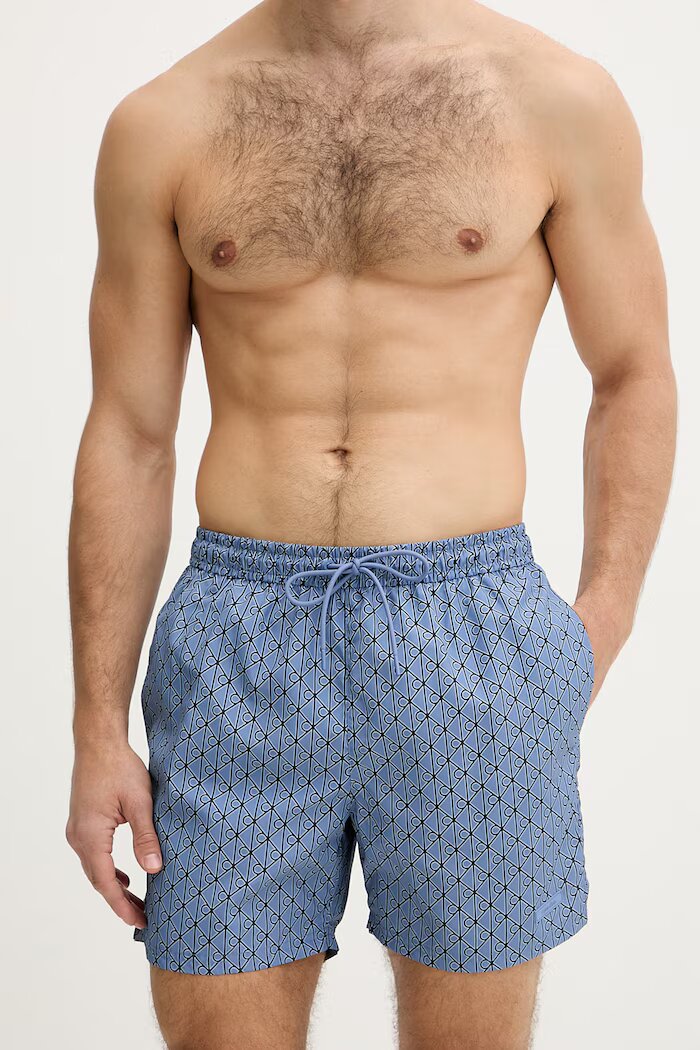 CALVIN KLEIN плувни шорти мъжки сини LV00N61027