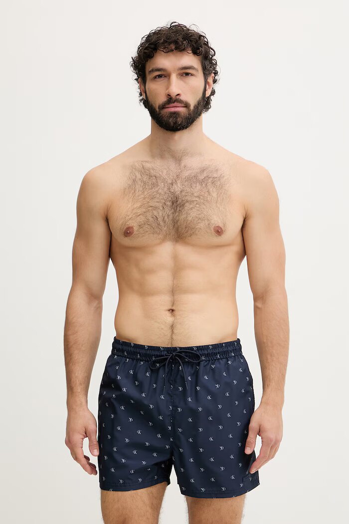 CALVIN KLEIN плувни шорти мъжки тъмносини LV00N61028