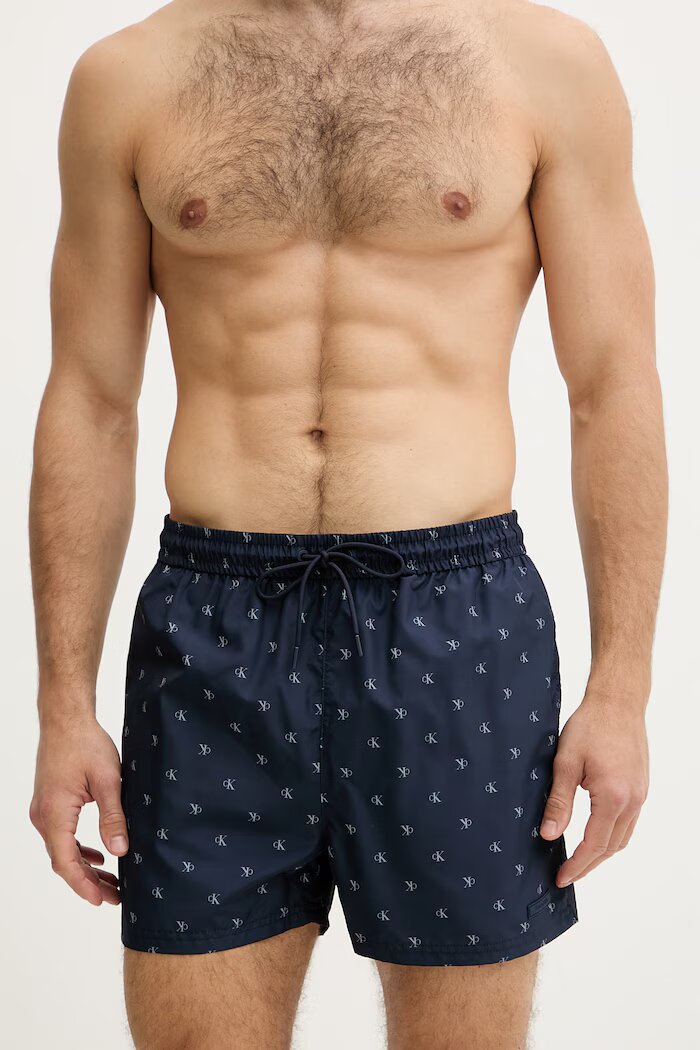 CALVIN KLEIN плувни шорти мъжки тъмносини LV00N61028