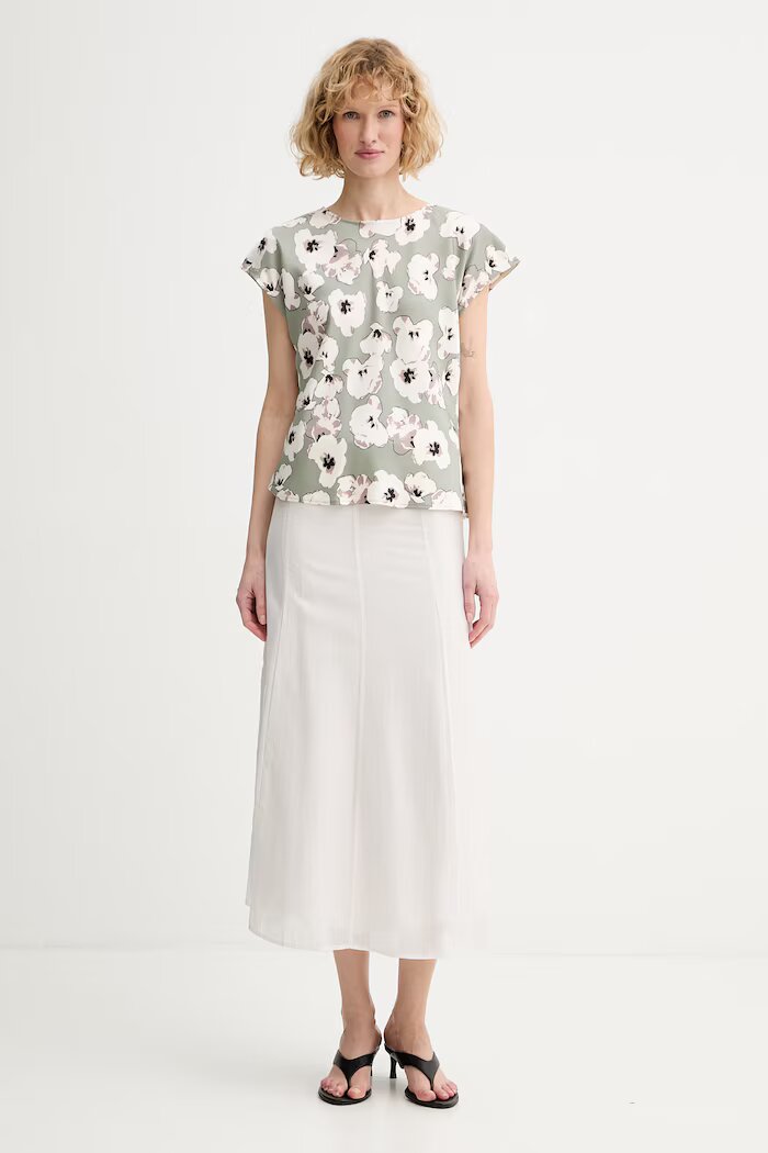 CALVIN KLEIN пола с лиосел бежова LV044F607G