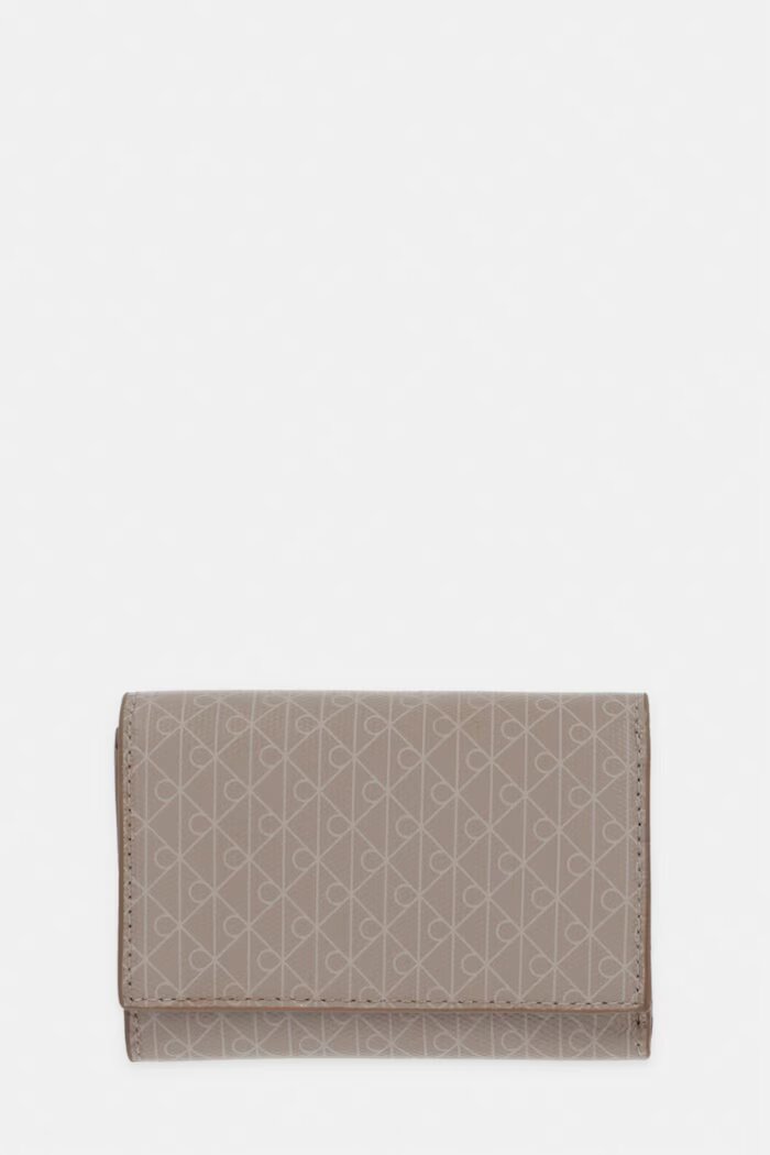 CALVIN KLEIN портфейл RFID дамски бежов LV04F1118G