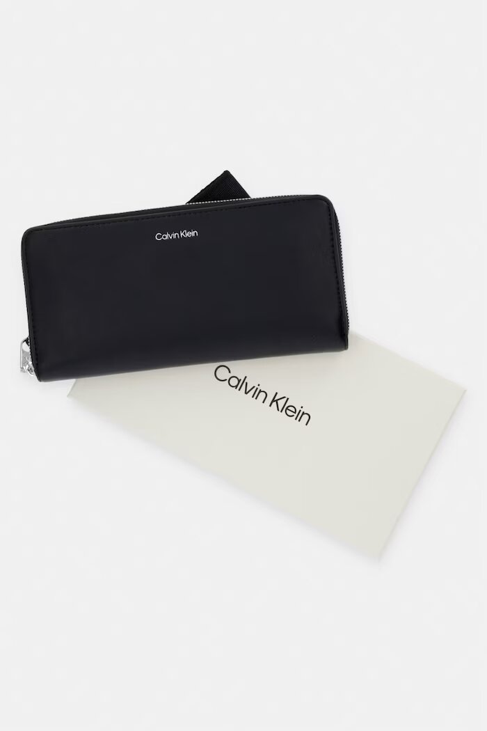 CALVIN KLEIN портфейл RFID дамски черен LV04F1174G