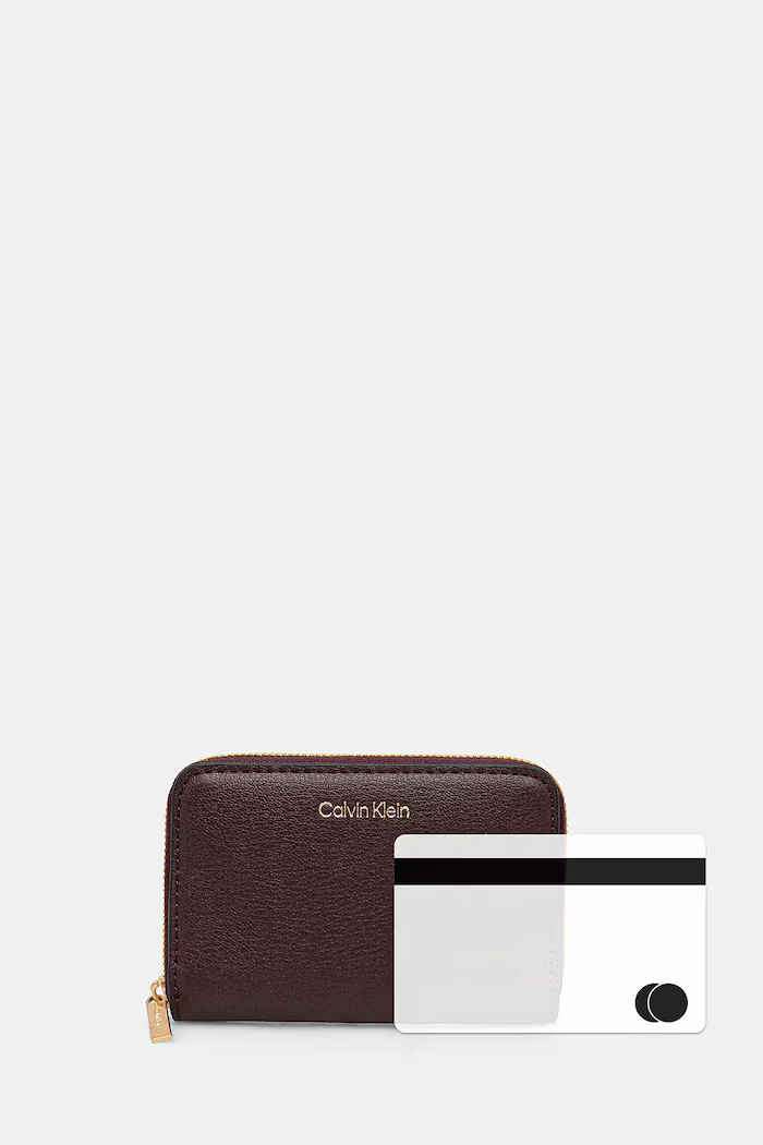 CALVIN KLEIN Портмоне в бордо LV04F1091G