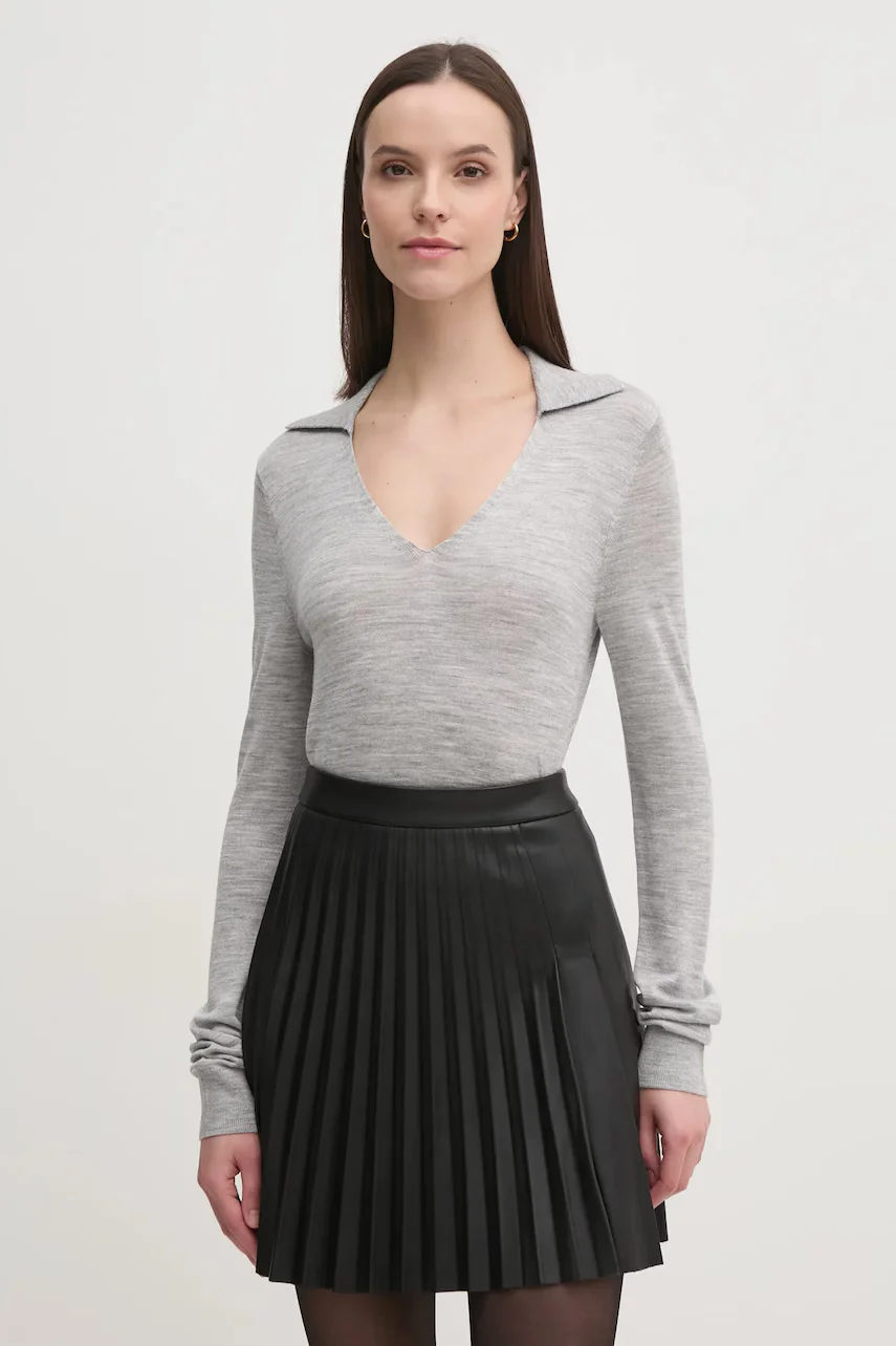 CALVIN KLEIN Пуловер с вълна