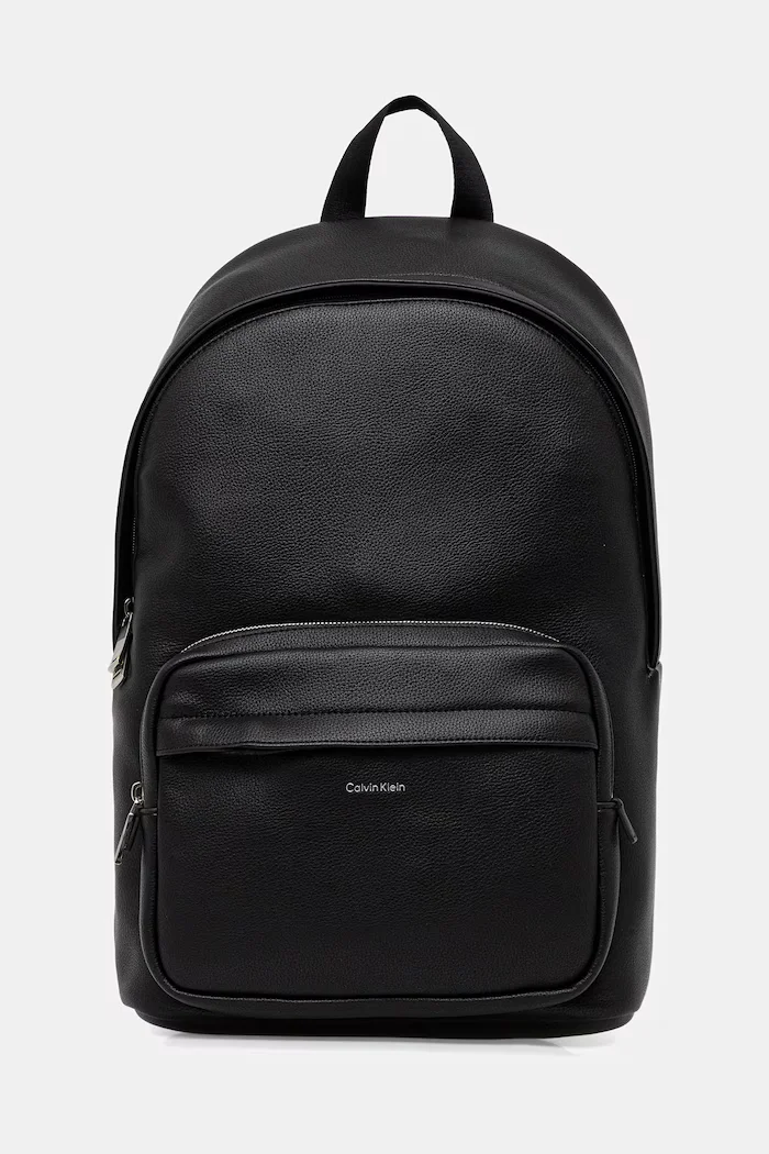 CALVIN KLEIN Раница в черно голям размер с изчистен дизайн LV04D3155G