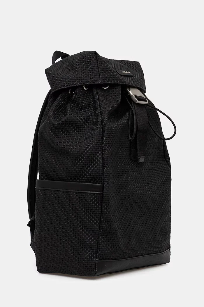 CALVIN KLEIN Раница в черно голям размер с изчистен дизайн LV04D3276G