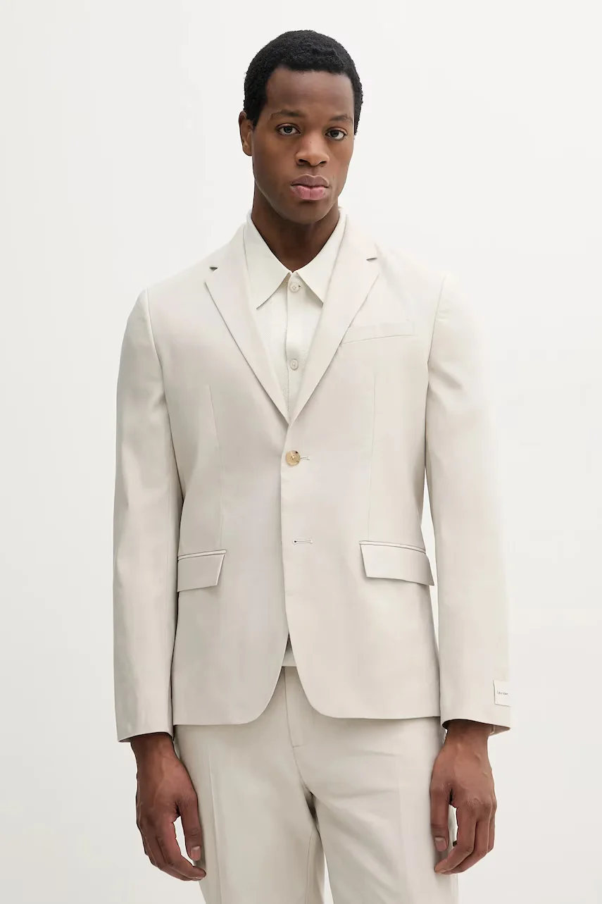 CALVIN KLEIN Сако с лен
