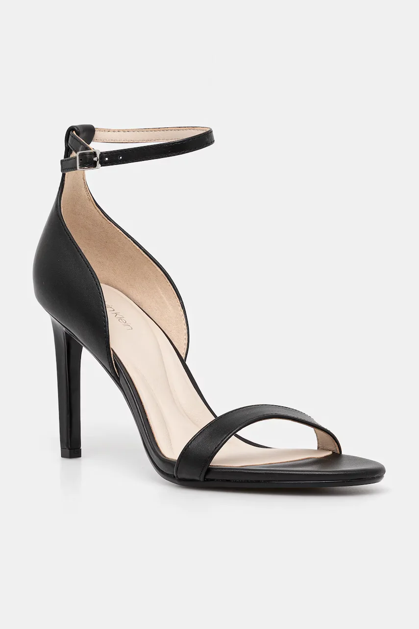 CALVIN KLEIN Сандали HEEL SANDAL 90 - LTH