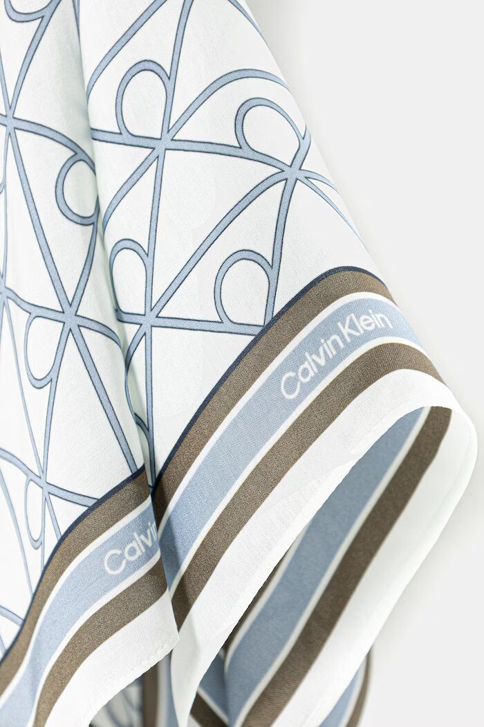 CALVIN KLEIN шалче дамско синьо LV04F9030G