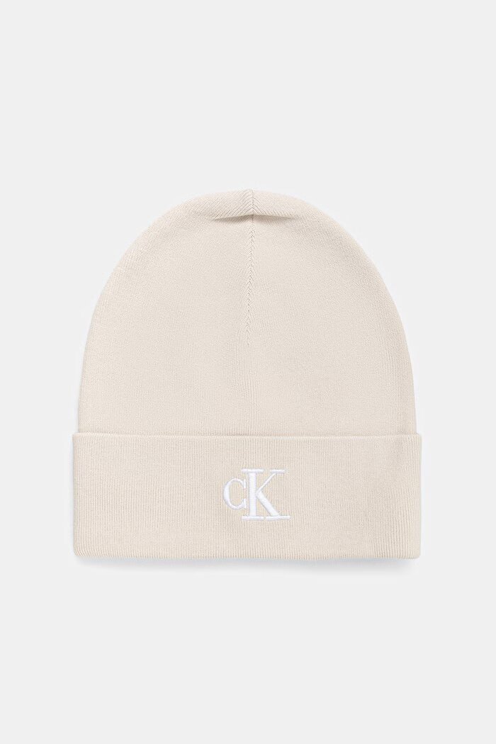 CALVIN KLEIN шапка дамска бежова LV04F8098G