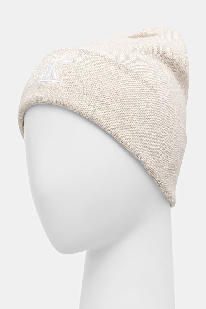 CALVIN KLEIN шапка дамска бежова LV04F8098G