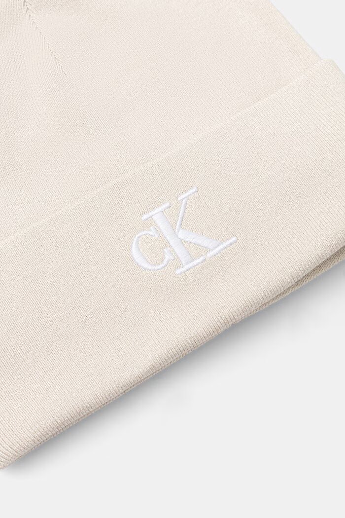 CALVIN KLEIN шапка дамска бежова LV04F8098G