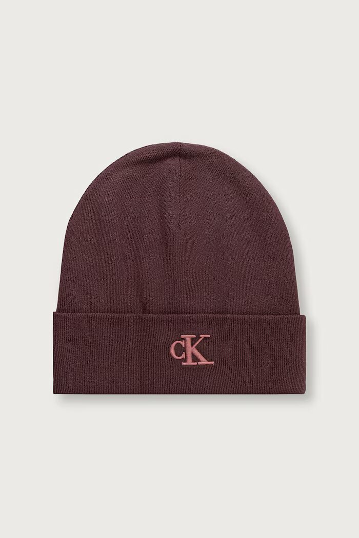 CALVIN KLEIN шапка дамска бордо LV04F8098G