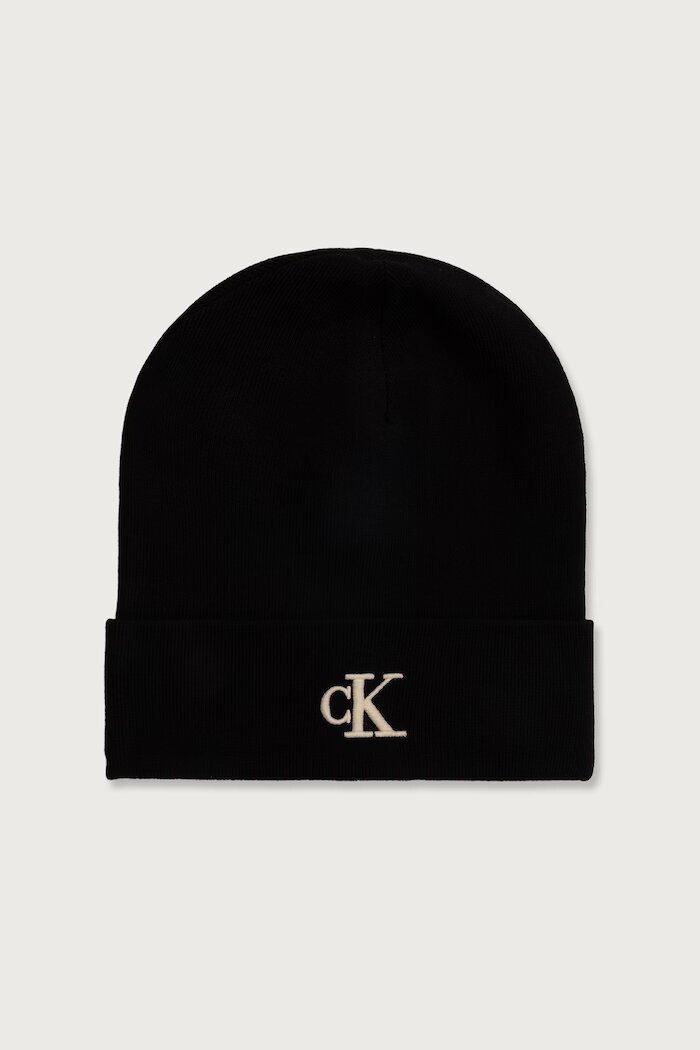 CALVIN KLEIN шапка дамска черна LV04F8098G