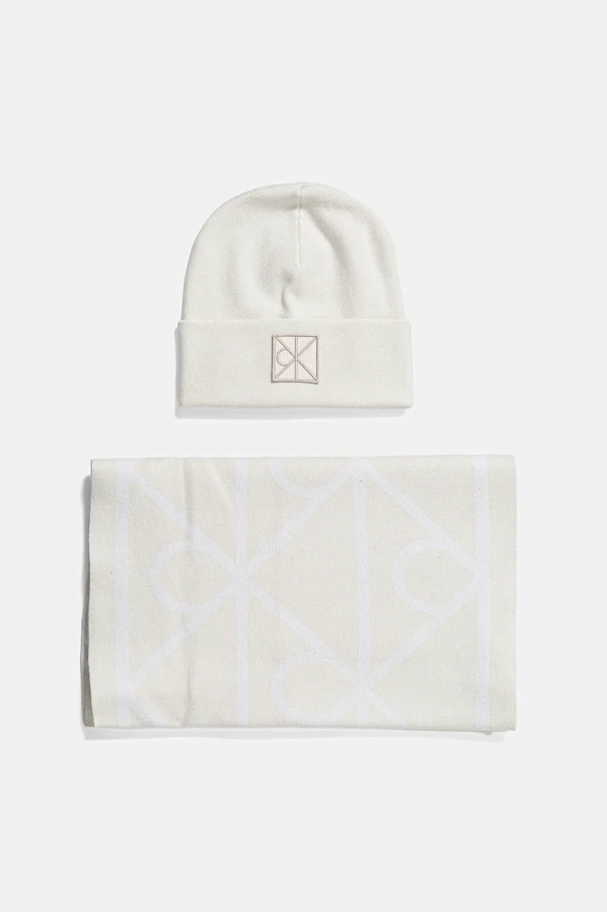 CALVIN KLEIN Шапка и шал