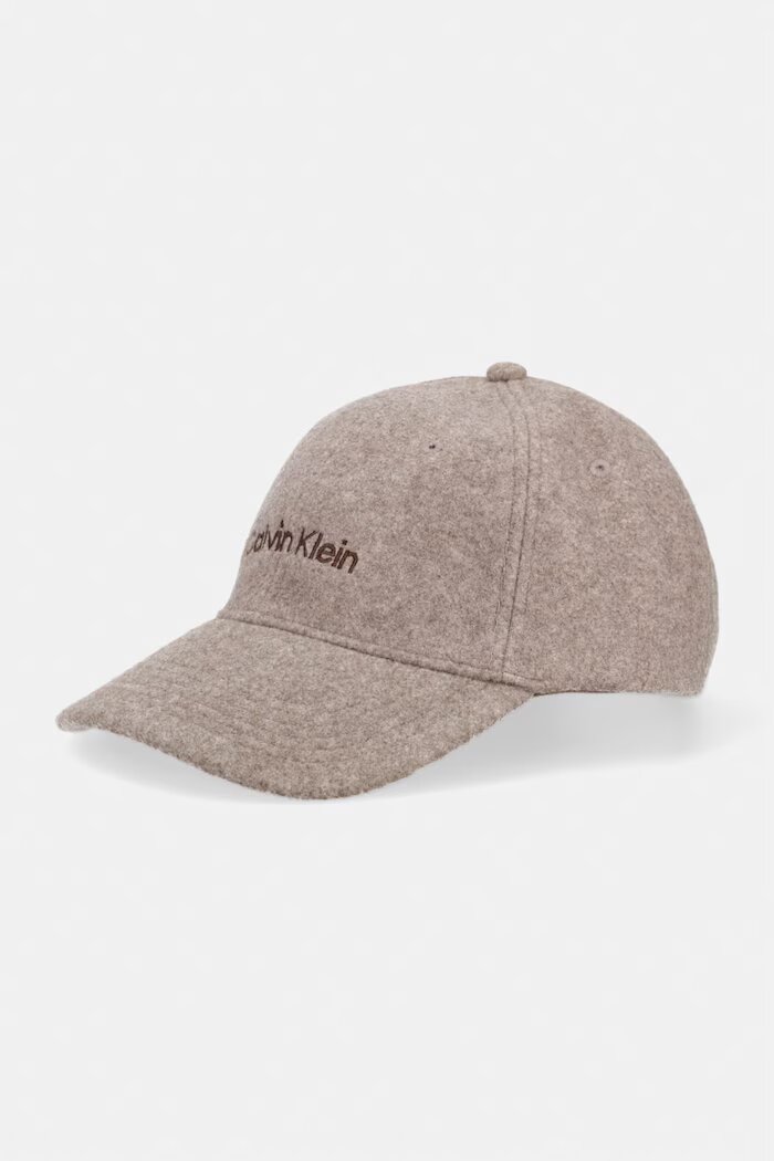 CALVIN KLEIN шапка с козирка дамска кафява LV04D5131G