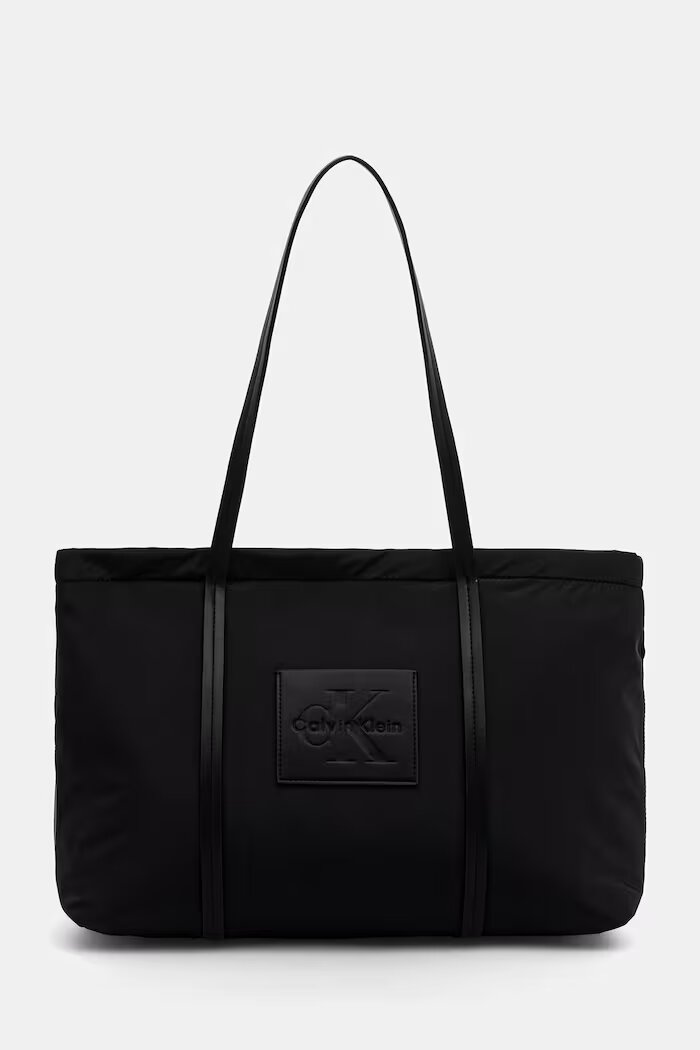 CALVIN KLEIN шопинг чанта дамска черна LV04F3869G