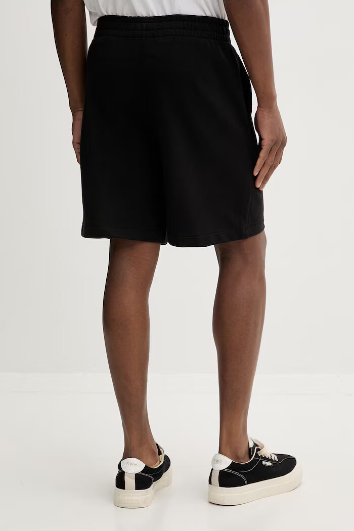 CALVIN KLEIN спортен къс панталон мъжки памучен черен LV04LF240G