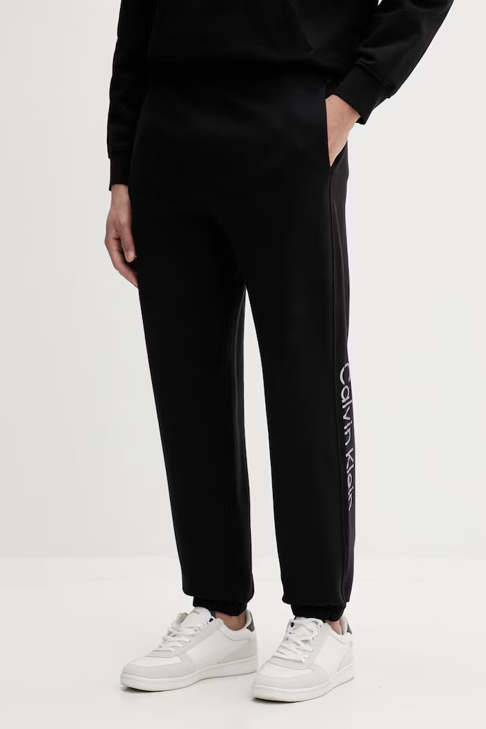 CALVIN KLEIN Спортен панталон мъжки от памук черен LV04LF236G