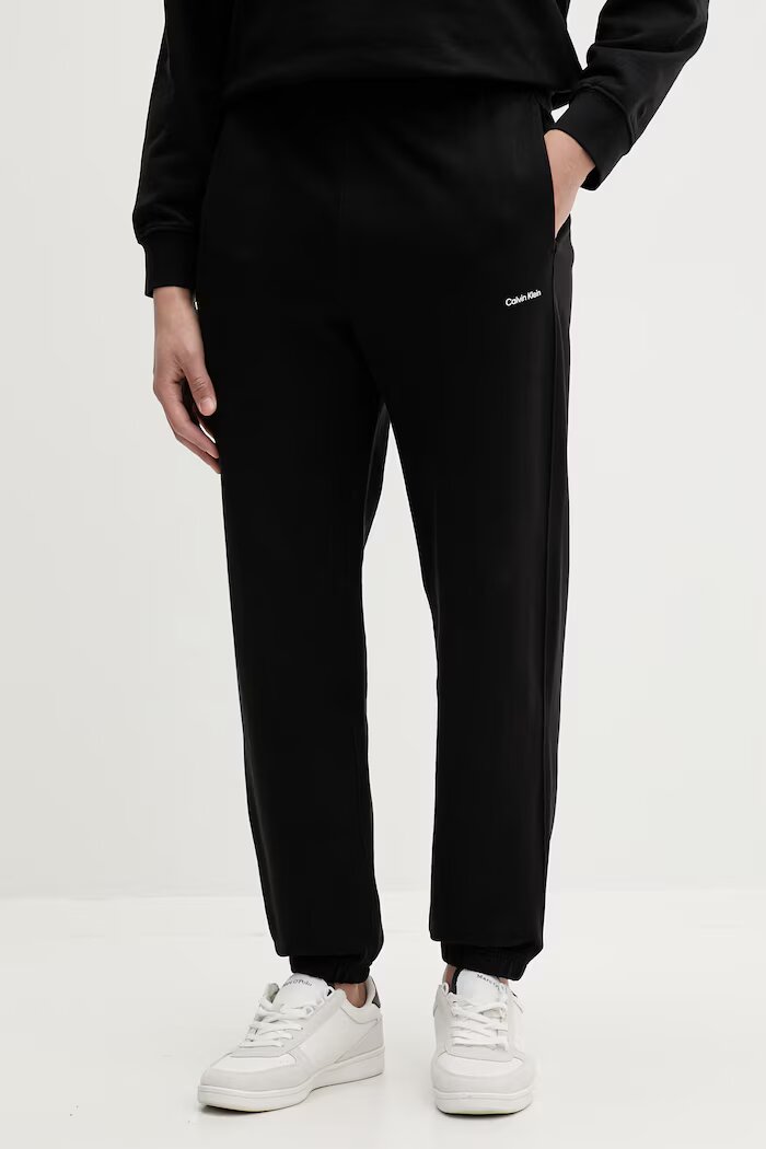 CALVIN KLEIN Спортен панталон мъжки памучен черен LV04LF247G