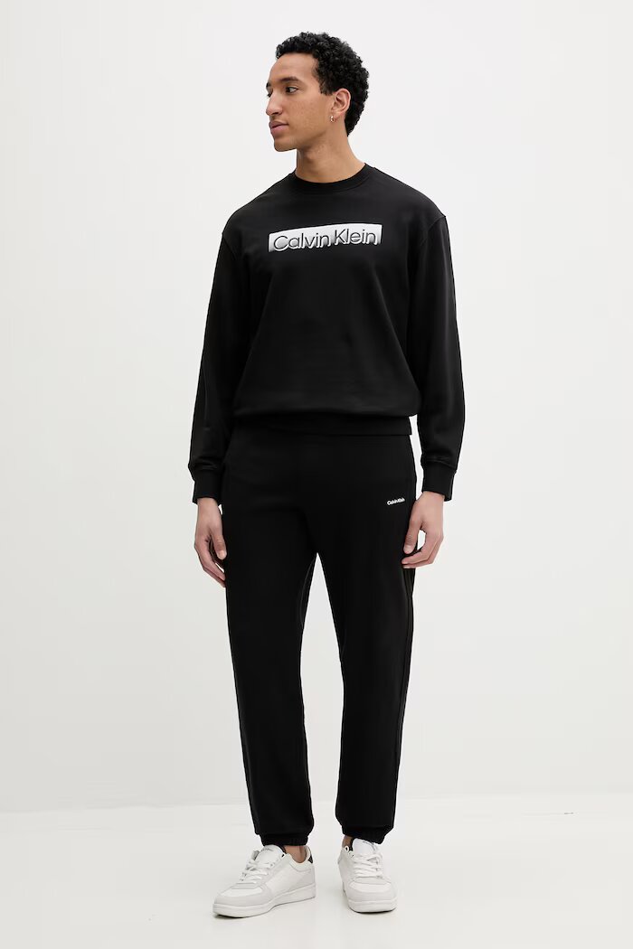 CALVIN KLEIN Спортен панталон мъжки памучен черен LV04LF247G