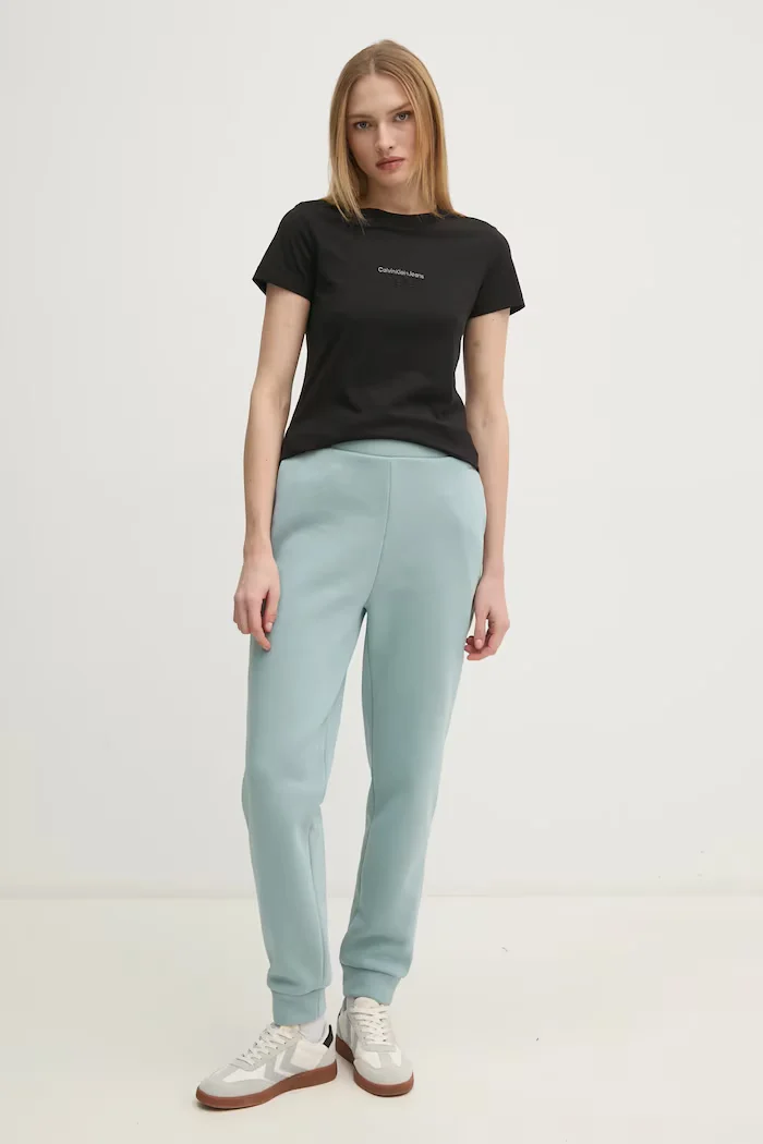 CALVIN KLEIN Спортен панталон в черно с изчистен дизайн K20K208330