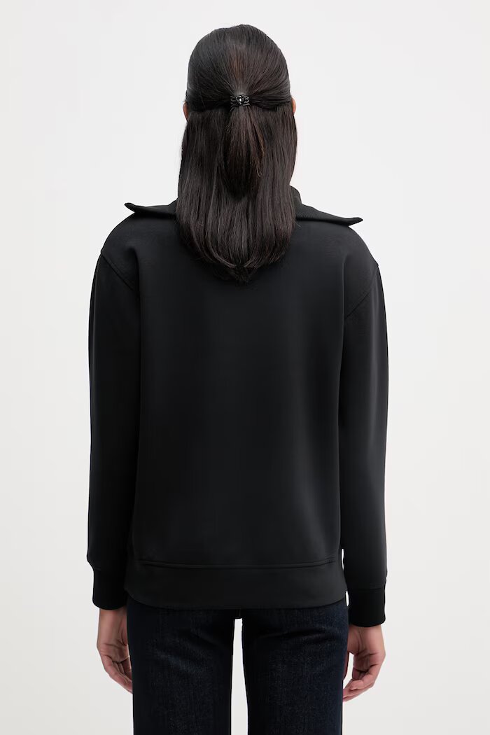 CALVIN KLEIN суичър дамски черен LV044F203G