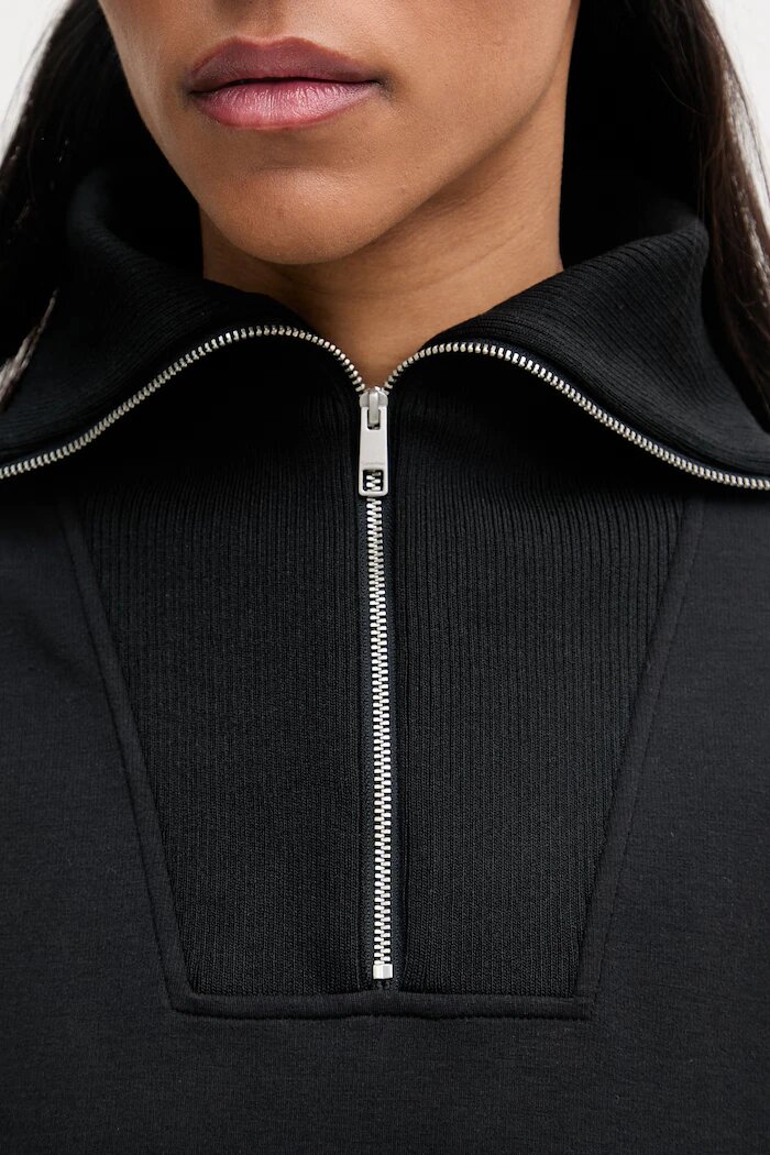 CALVIN KLEIN суичър дамски черен LV044F203G