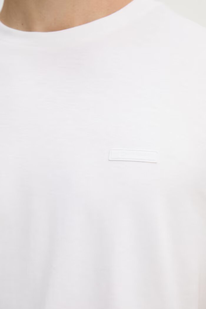CALVIN KLEIN тениска мъжка от памук бежова LV04LG222G
