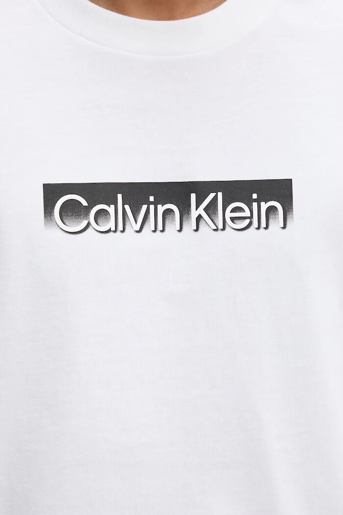 CALVIN KLEIN тениска мъжка от памук бяла LV04LF812G