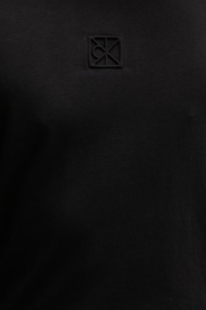 CALVIN KLEIN тениска мъжка от памук черна LV04LF243G
