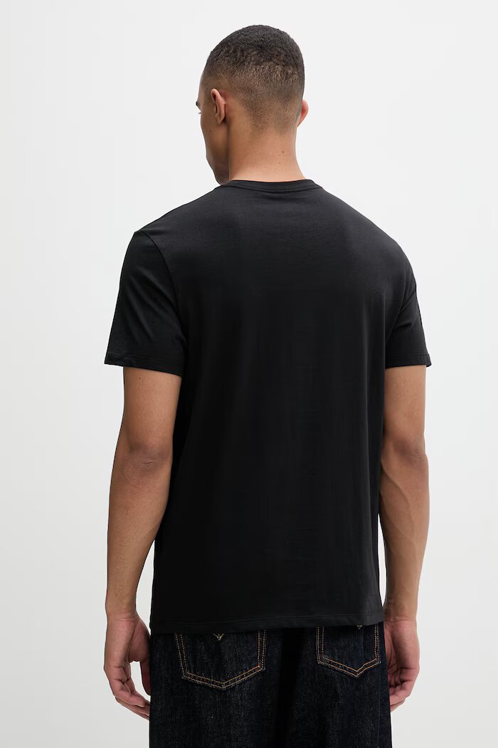 CALVIN KLEIN тениска мъжка от памук черна LV04LF809G
