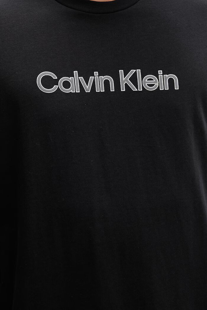CALVIN KLEIN тениска мъжка от памук черна LV04LF809G