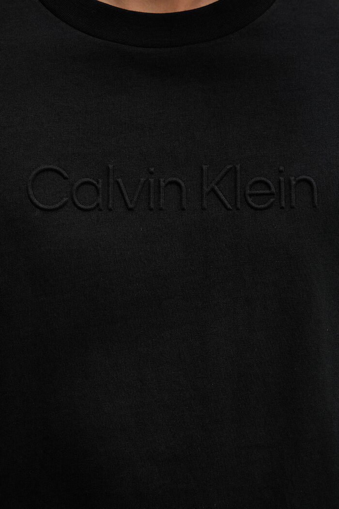 CALVIN KLEIN тениска мъжка от памук черна LV04LF811G