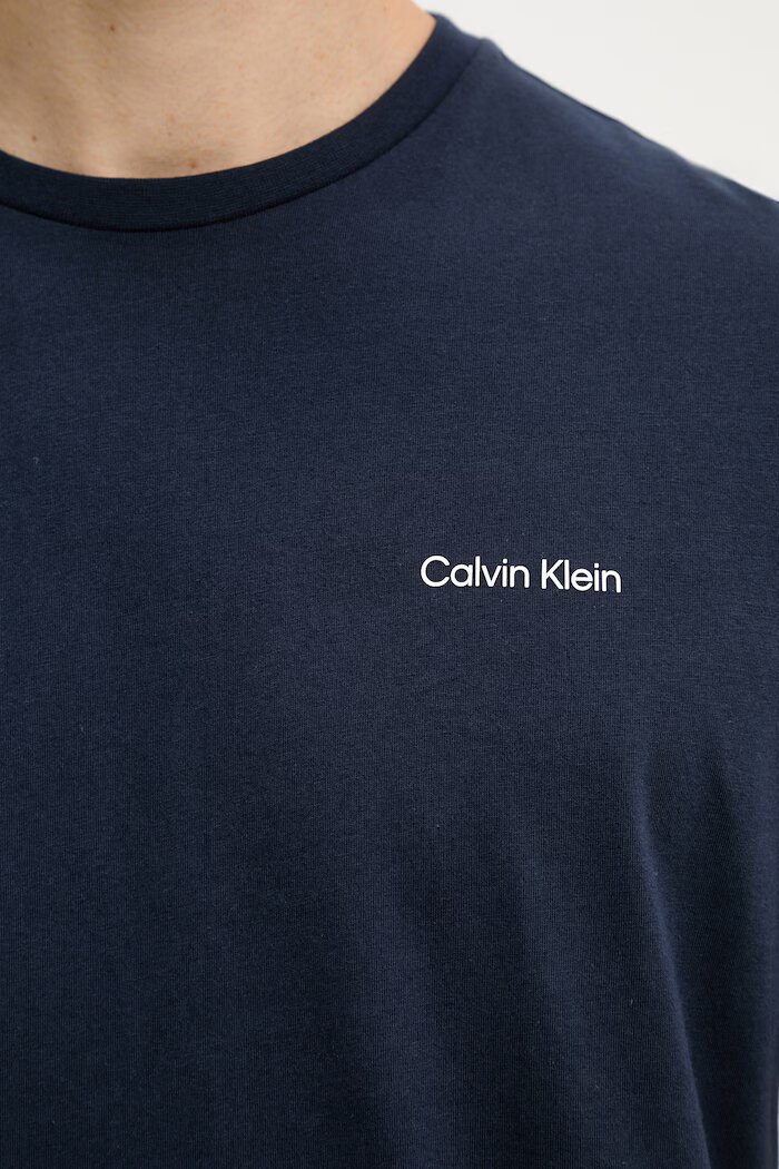 CALVIN KLEIN тениска мъжка от памук тъмносина LV04LC255G