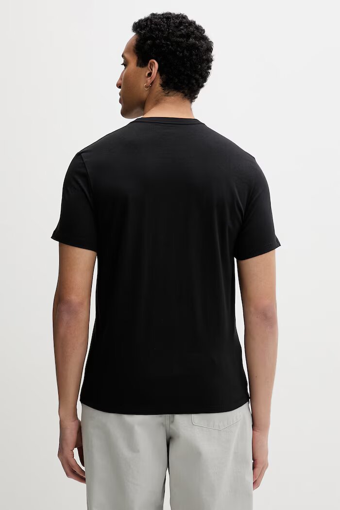 CALVIN KLEIN тениска мъжка памучна черна LV04RF853G