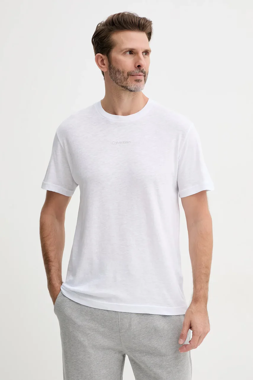 CALVIN KLEIN Тениска с лен